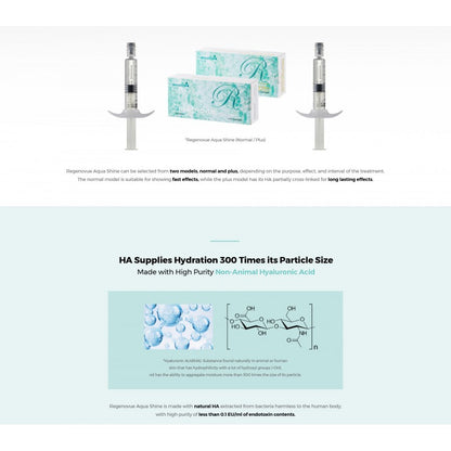 Regenovue Aqua Shine(Silver) (3x3ml)