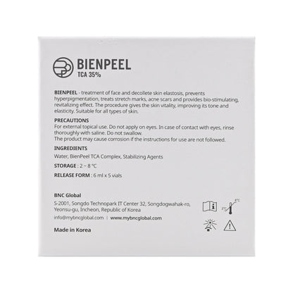 Bienpeel TCA 35% Chemical Peel 5 x 6ml
